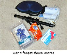 Don't forget these extras