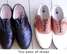 Two pairs of shoes